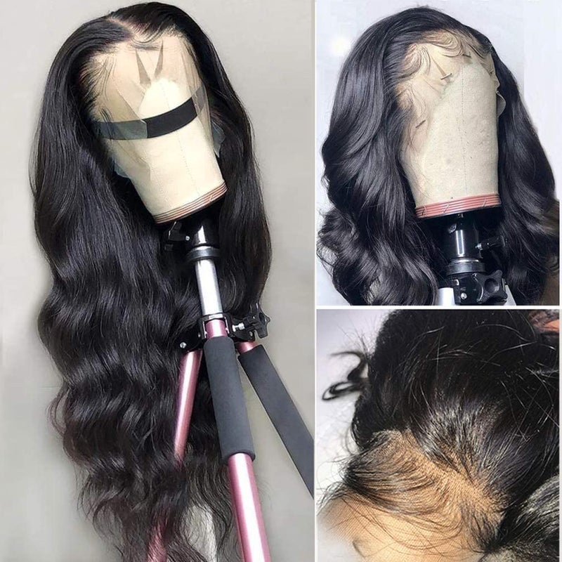 Foreverlove Body Wave 13x4 HD Lace Front Wigs for Black Women 10A Grade 200% Density Brazilian Virgin Human Hair Wig (18 Inch,Body Wave) - Image 2